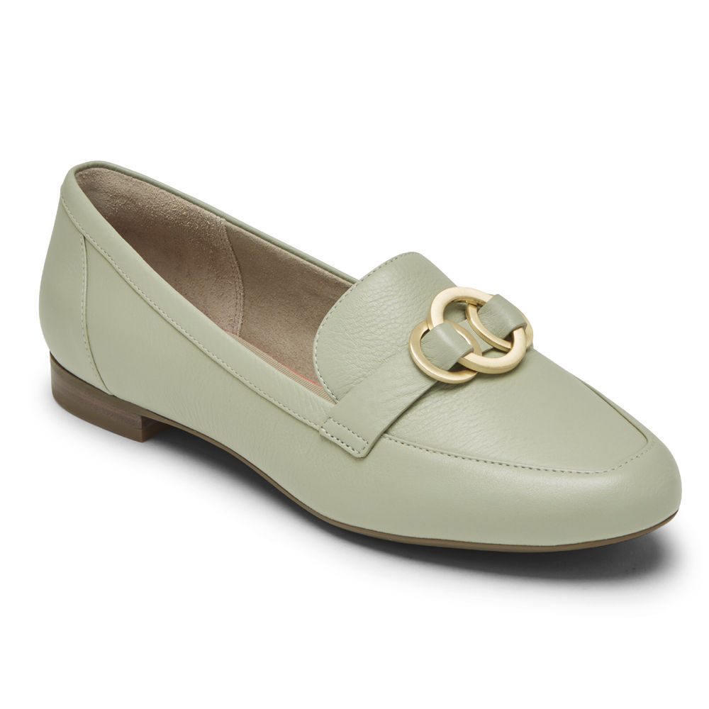 Rockport Loafers Dame Olivengrønne - Total Motion Tavia Ring - UICP79863